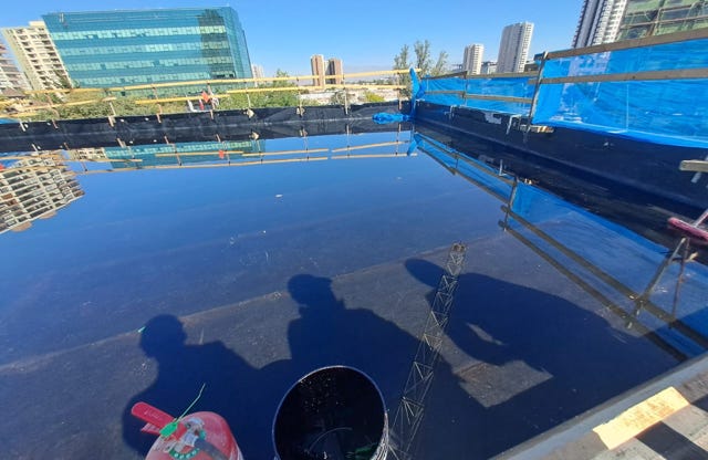 Prueba de agua estancada